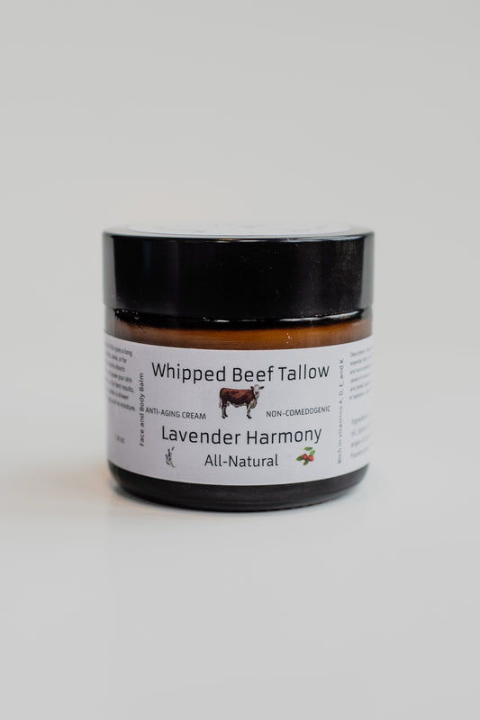 Lavendar Harmony - Whipped Beef Tallow Balm image 0