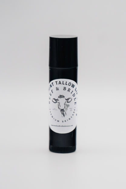 All Natural Tallow Lip Balm - Peppermint
