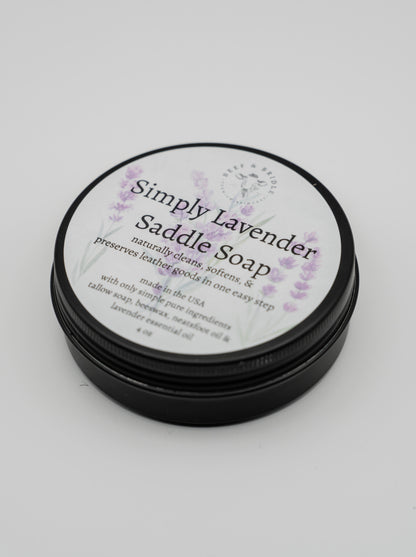 Simply Lavender Saddle Soap image 0