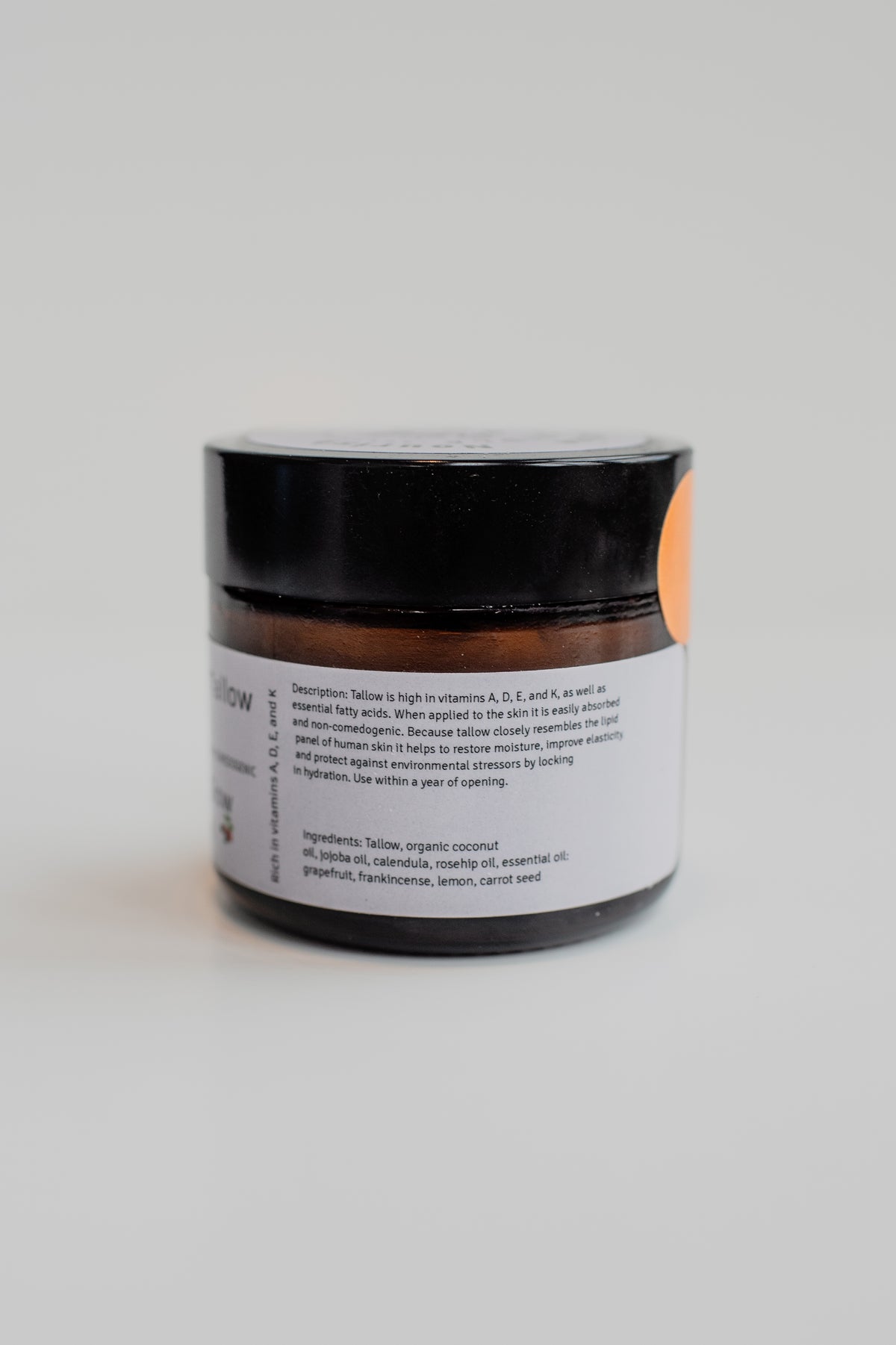 Grapefruit Glow - Whipped Beef Tallow Balm image 1