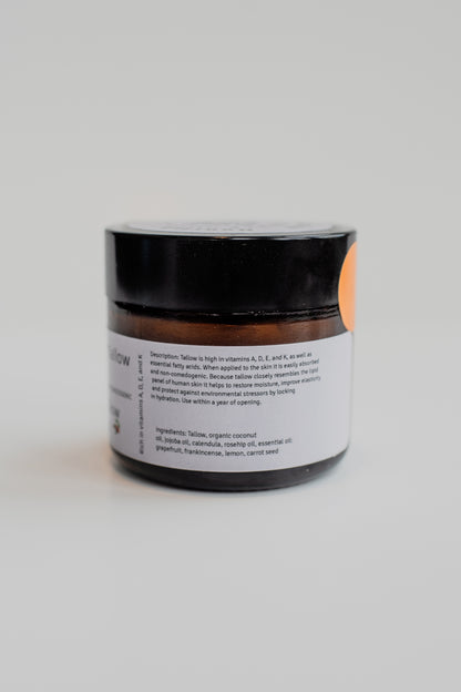 Grapefruit Glow - Whipped Beef Tallow Balm image 1